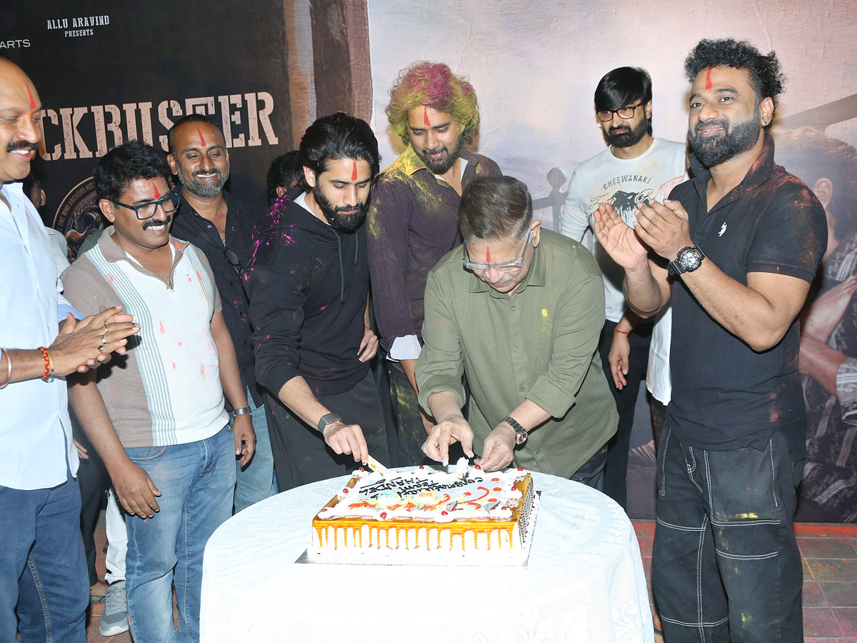 Hero Naga Chaitanya Thandel Success Celebrations Photos8