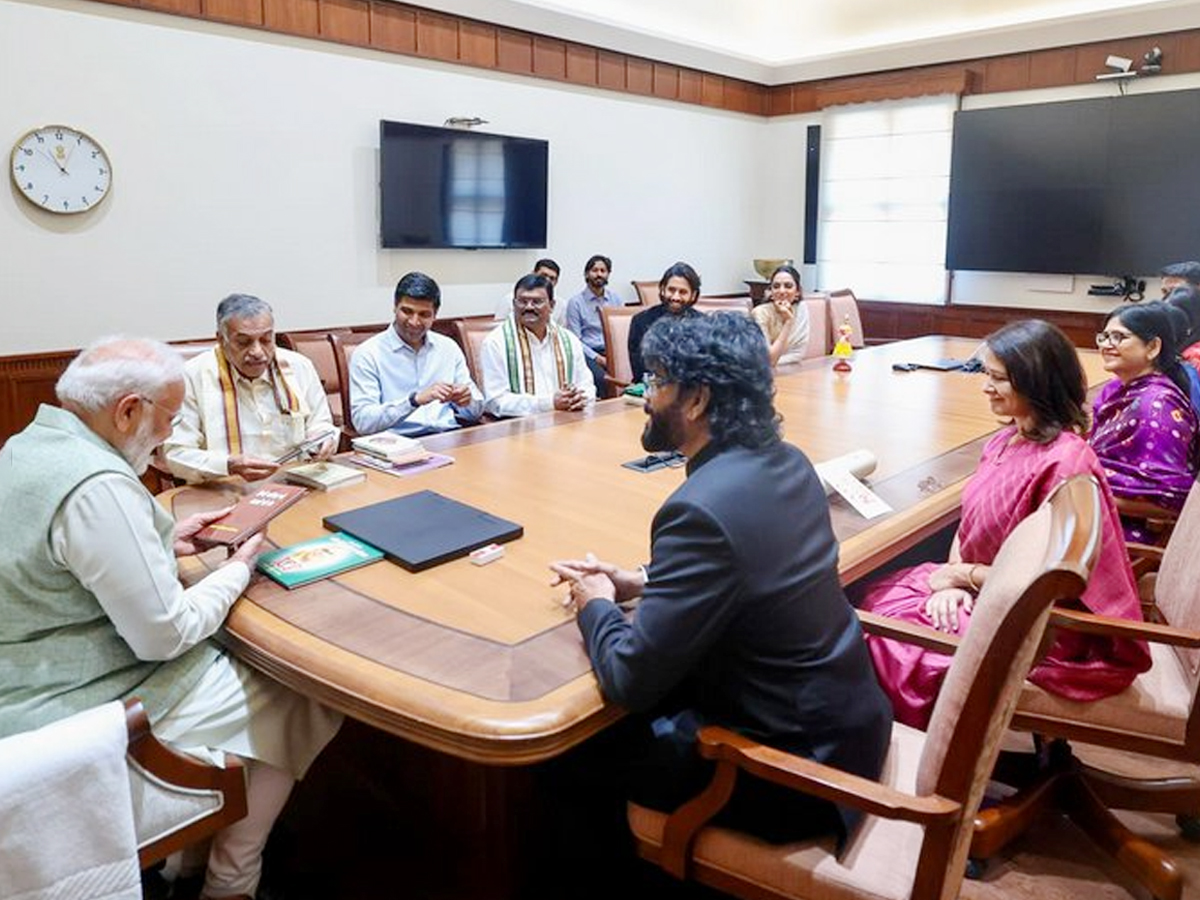 Akkineni Family Meets PM Modi  at Parliament House5