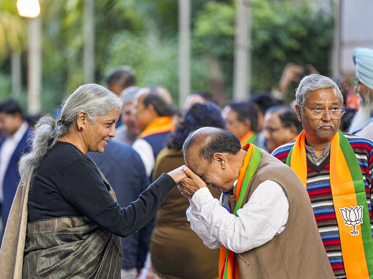 Delhi Assembly Election Results 2025: Celebrations of landslide victory of BJP in Delhi Assembly Elections Photos16