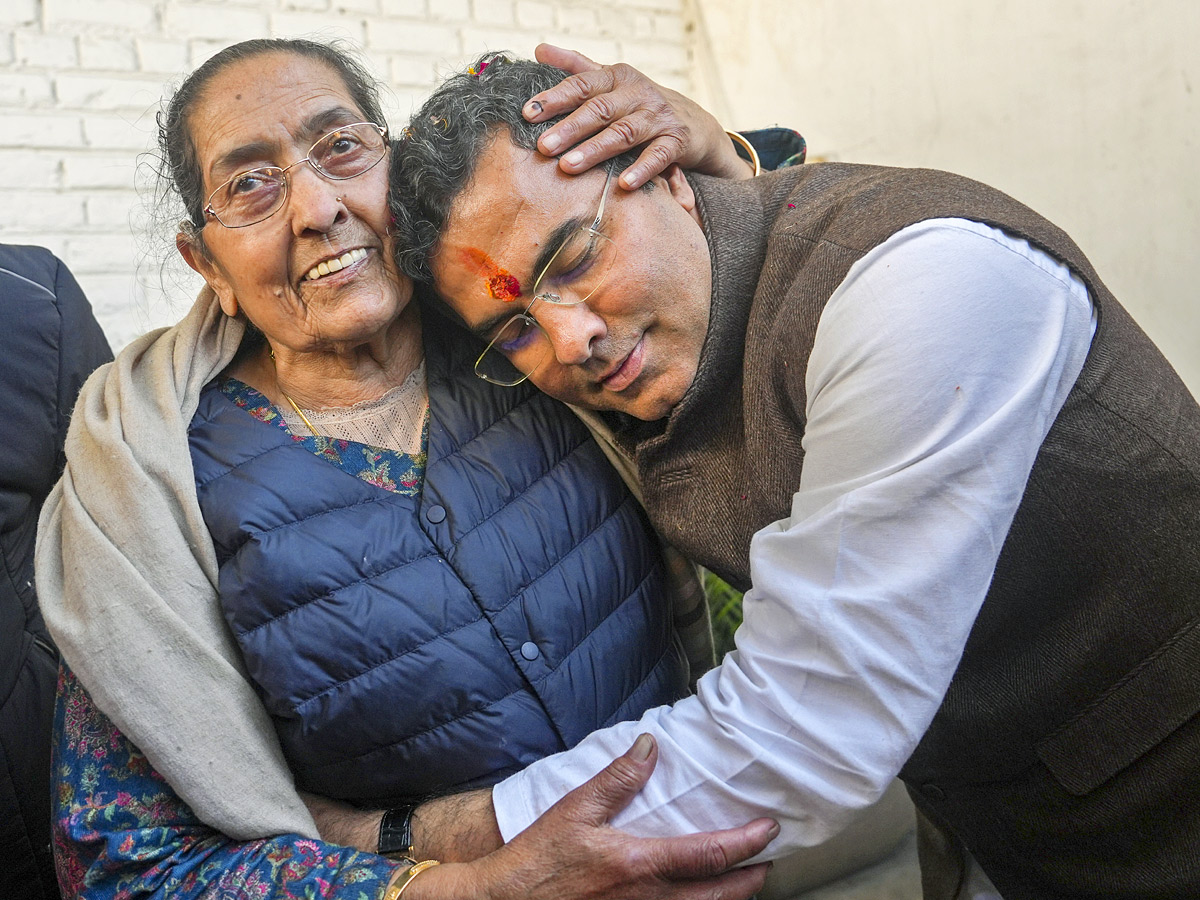 Delhi Assembly Election Results 2025: Celebrations of landslide victory of BJP in Delhi Assembly Elections Photos30