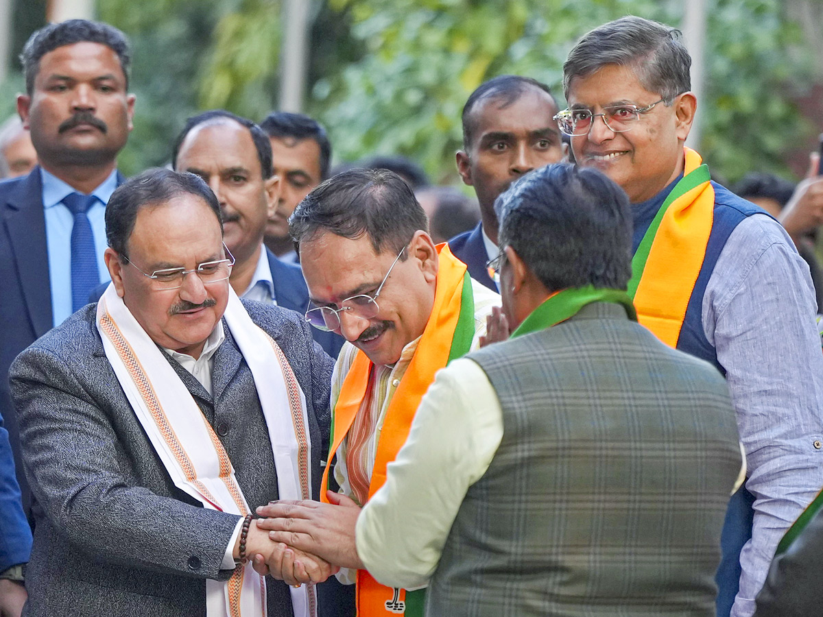 Delhi Assembly Election Results 2025: Celebrations of landslide victory of BJP in Delhi Assembly Elections Photos9