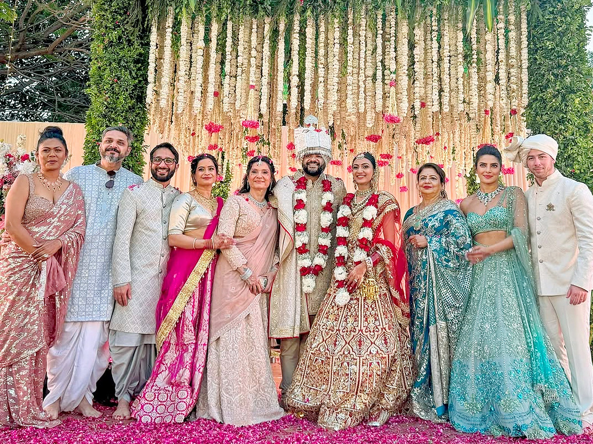 Priyanka Chopra shares glimpses from her brother Siddharths wedding Photos3