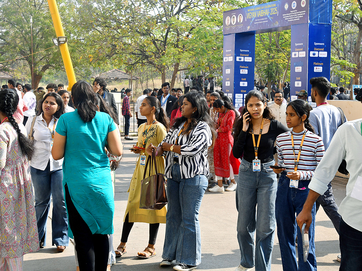 Revanth Reddy during National Science Day celebrations in Hyderabad10