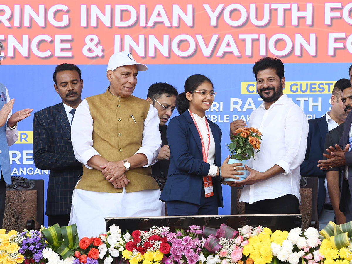 Revanth Reddy during National Science Day celebrations in Hyderabad2