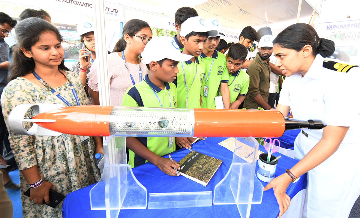 Revanth Reddy during National Science Day celebrations in Hyderabad22