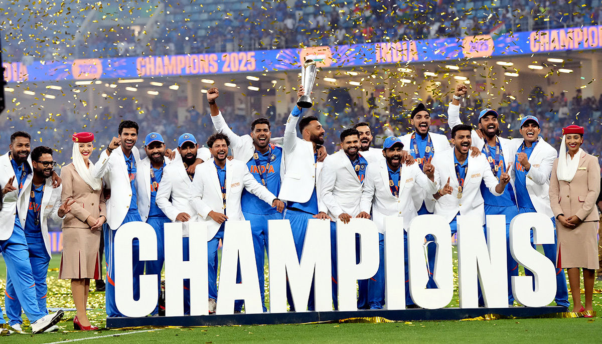 ICC Champions Trophy cricket final match between India and New Zealand14