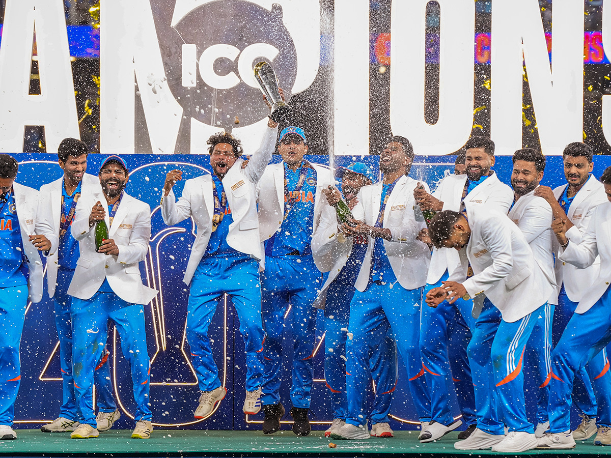 ICC Champions Trophy cricket final match between India and New Zealand3