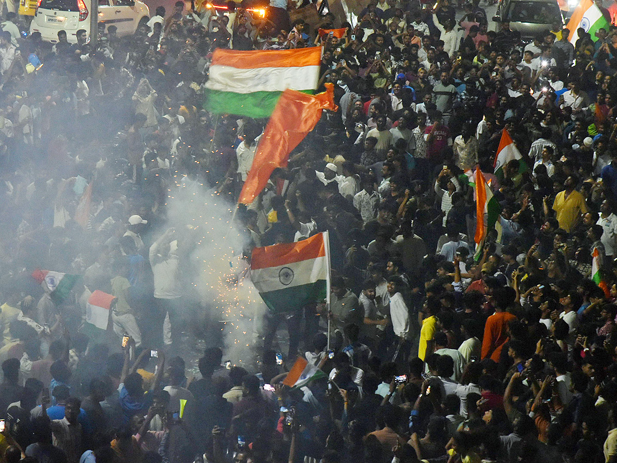 india win champions trophy 2025 celebrations in tank bund hyderabad12