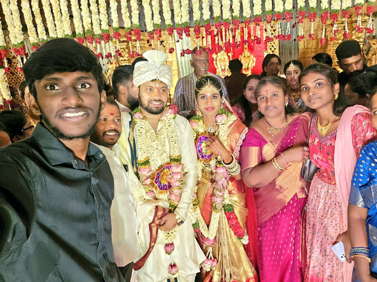 GHMC BRS Corporator Hema Samala Marriage Photos Goes Viral11