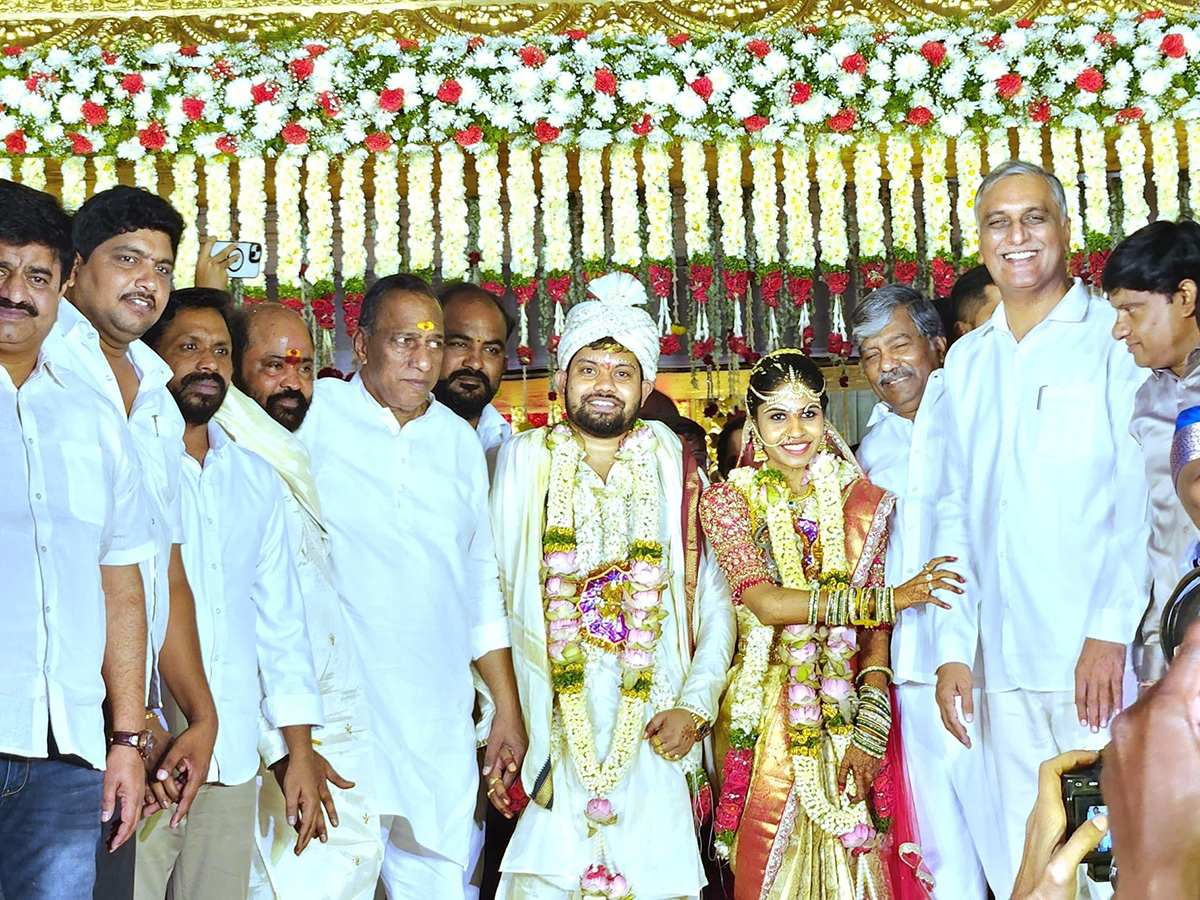 GHMC BRS Corporator Hema Samala Marriage Photos Goes Viral3