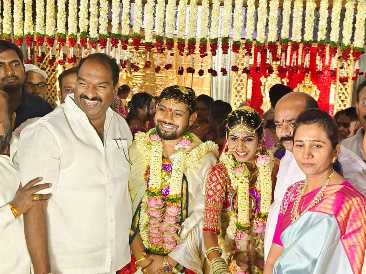 GHMC BRS Corporator Hema Samala Marriage Photos Goes Viral5