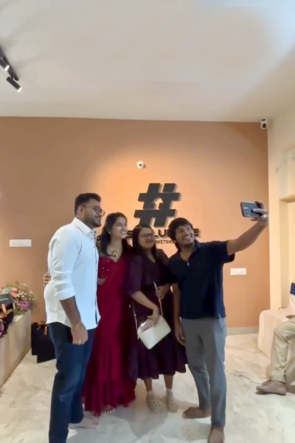 Popular Telugu YouTuber Srujana Sagar New house Warming Ceremony Photos13