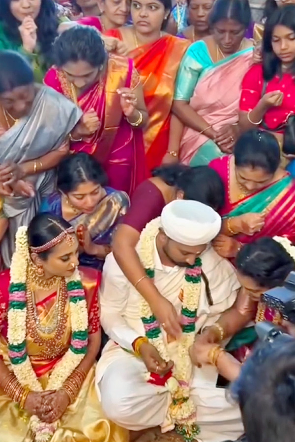 Actress Sai Pallavi Attends With sister Pooja Kannan At cousins wedding Photos 2