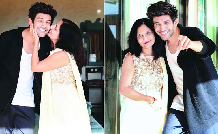 Kartik Aaryans mother drop a hint about his dating rumours with Actress Sreeleela? Photos4