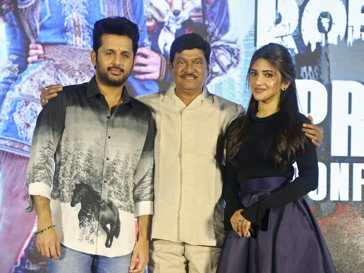 Nithiin Robinhood Movie Press Meet Photos4