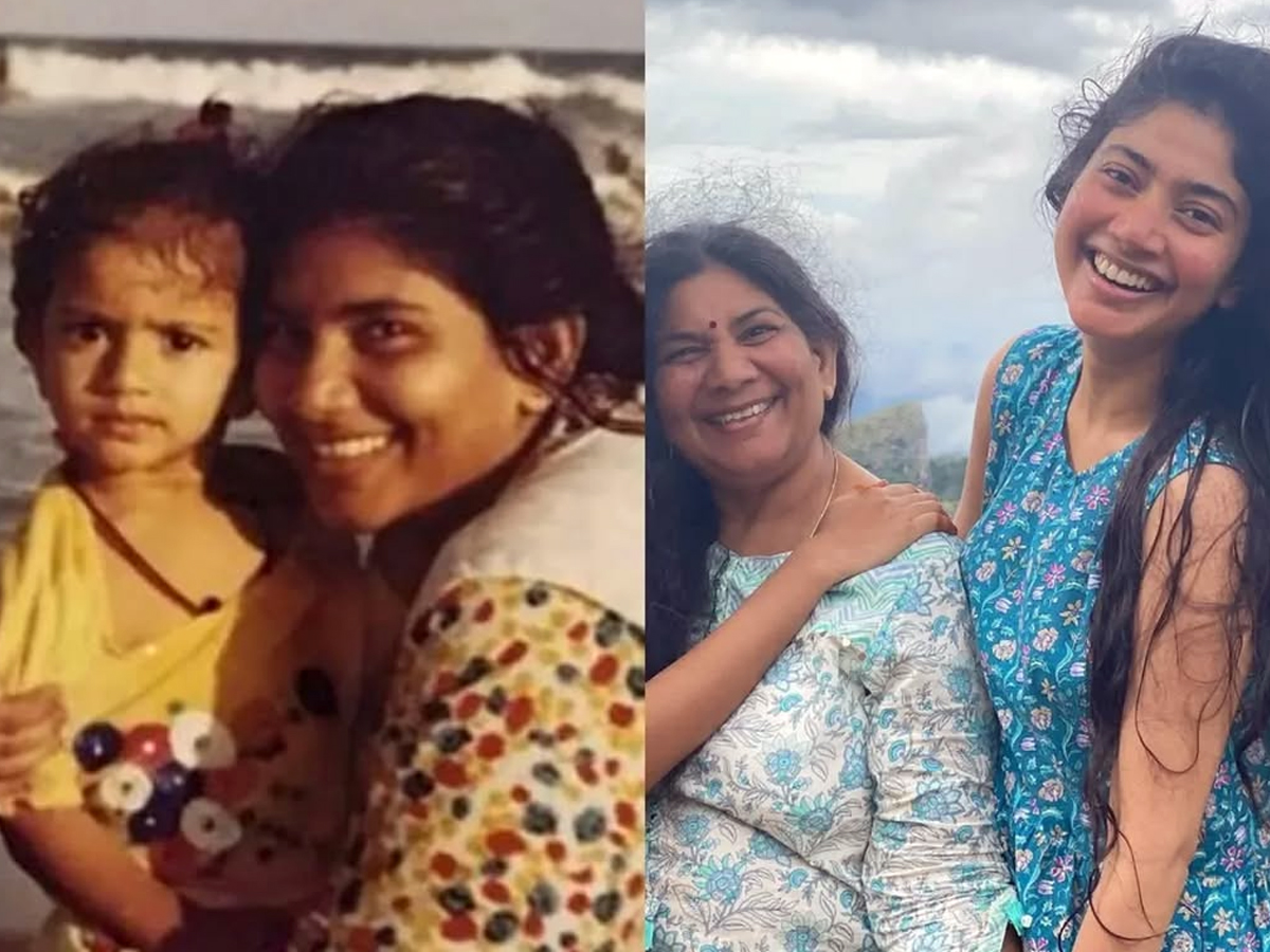 Thandel movie beauty Sai Pallavi then and now photos6