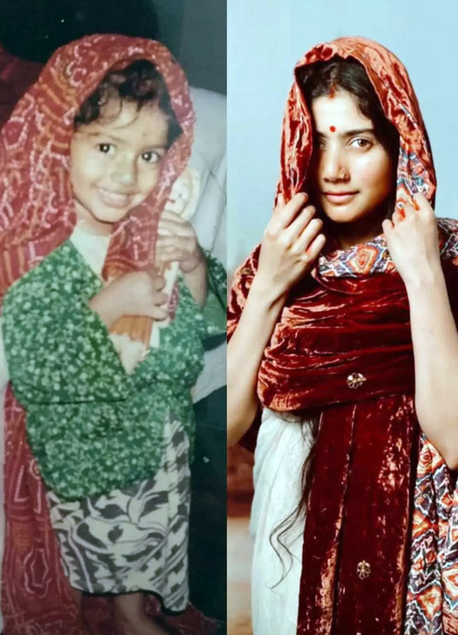 Thandel movie beauty Sai Pallavi then and now photos10