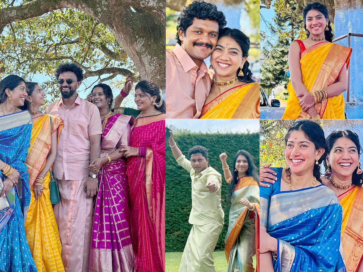 Actress Sai Pallavi and her sister,Pooja Kannan Rocks In Wedding Photos1