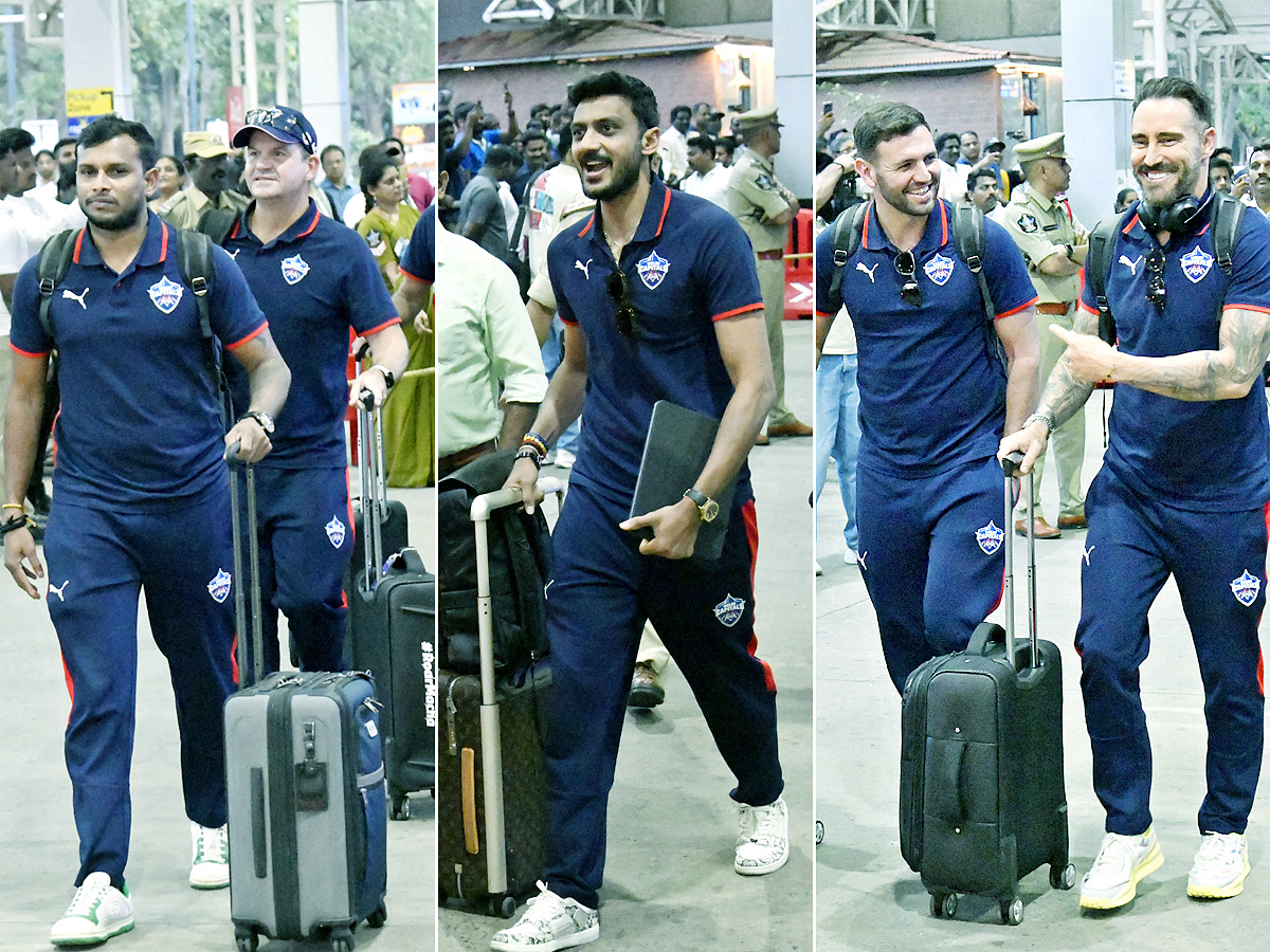 IPL 2025 : Delhi Capitals Reach Visakhapatnam for Opening Match1