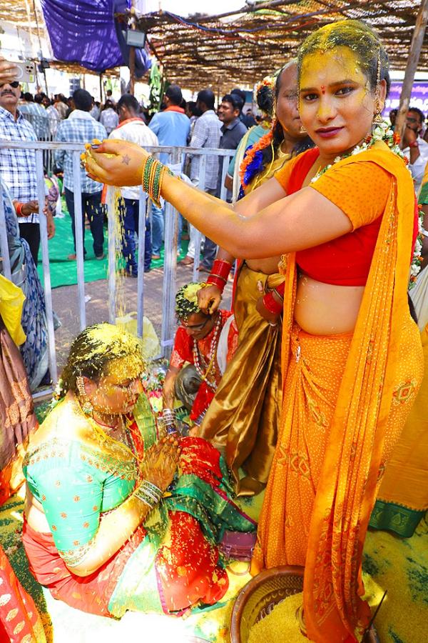 Transgenders Marriage On Occasion Of Sri Rama Navami At Vemulawada4