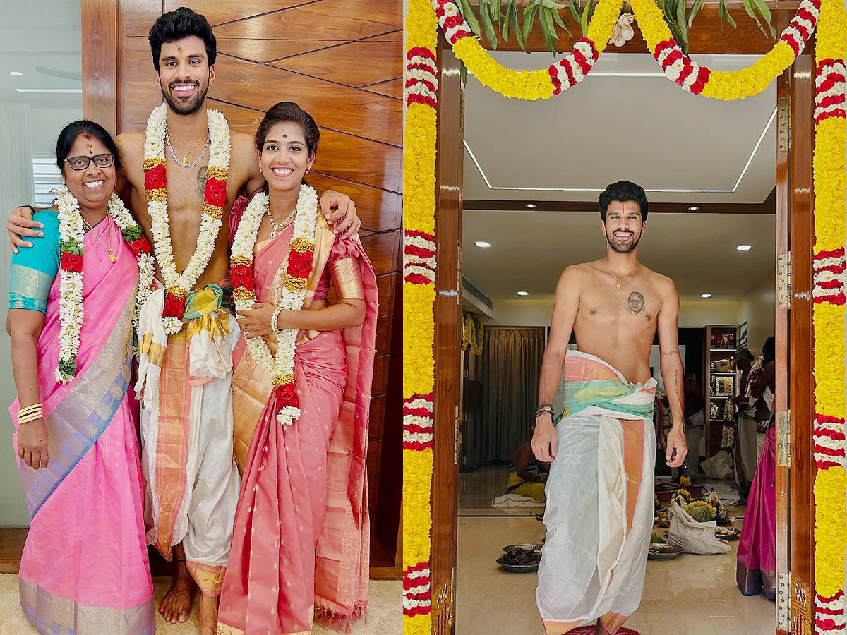 Washington Sundar And Family All Smiles As They Celebrate House Warming Ceremony Photos1