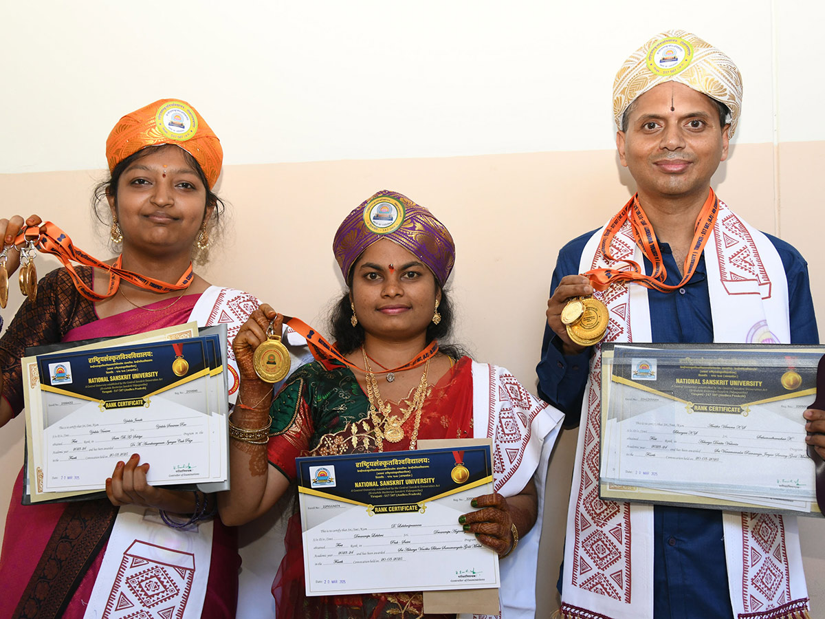 Sanskrit Varsity Holds Convocation in Tirupati Photos3