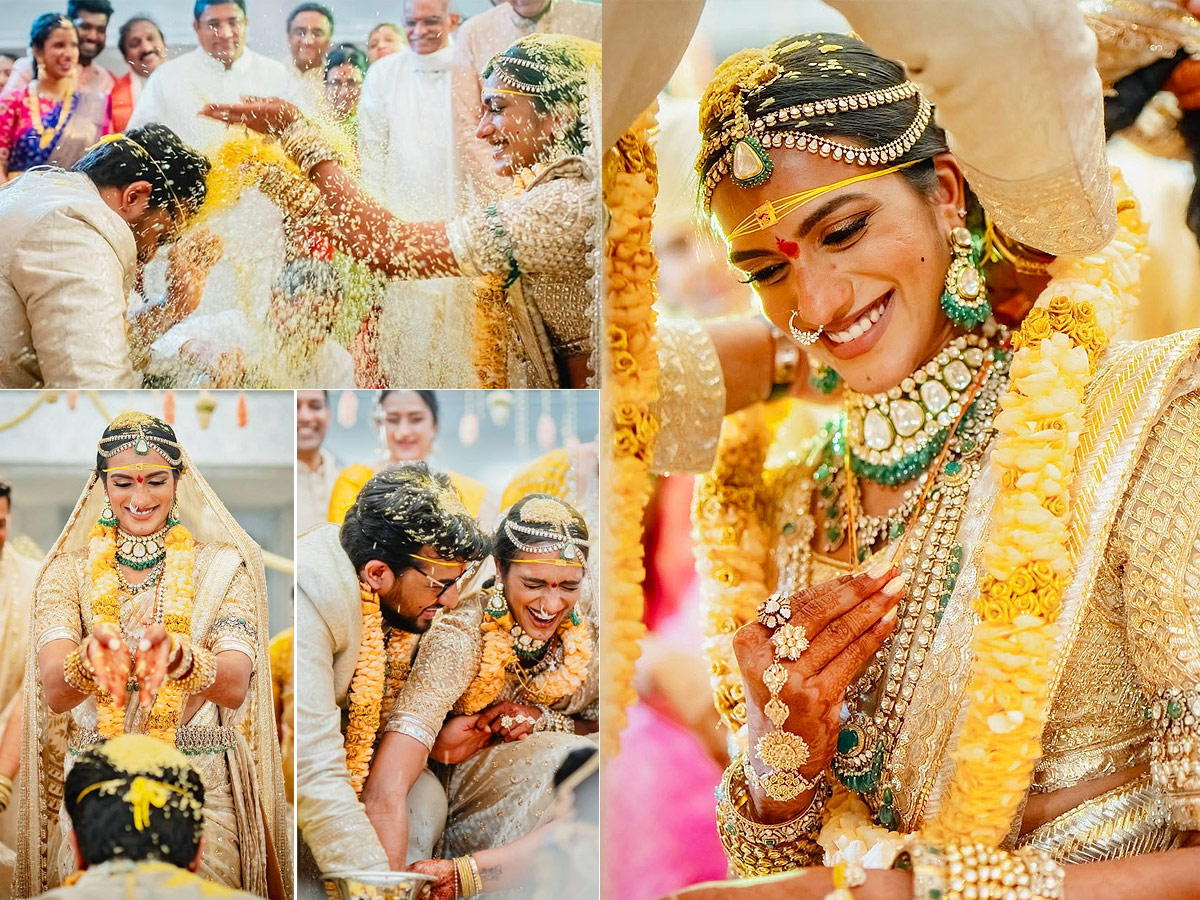 PV Sindhu shares Unseen Pictures 3 month Wedding Anniversary Photos2