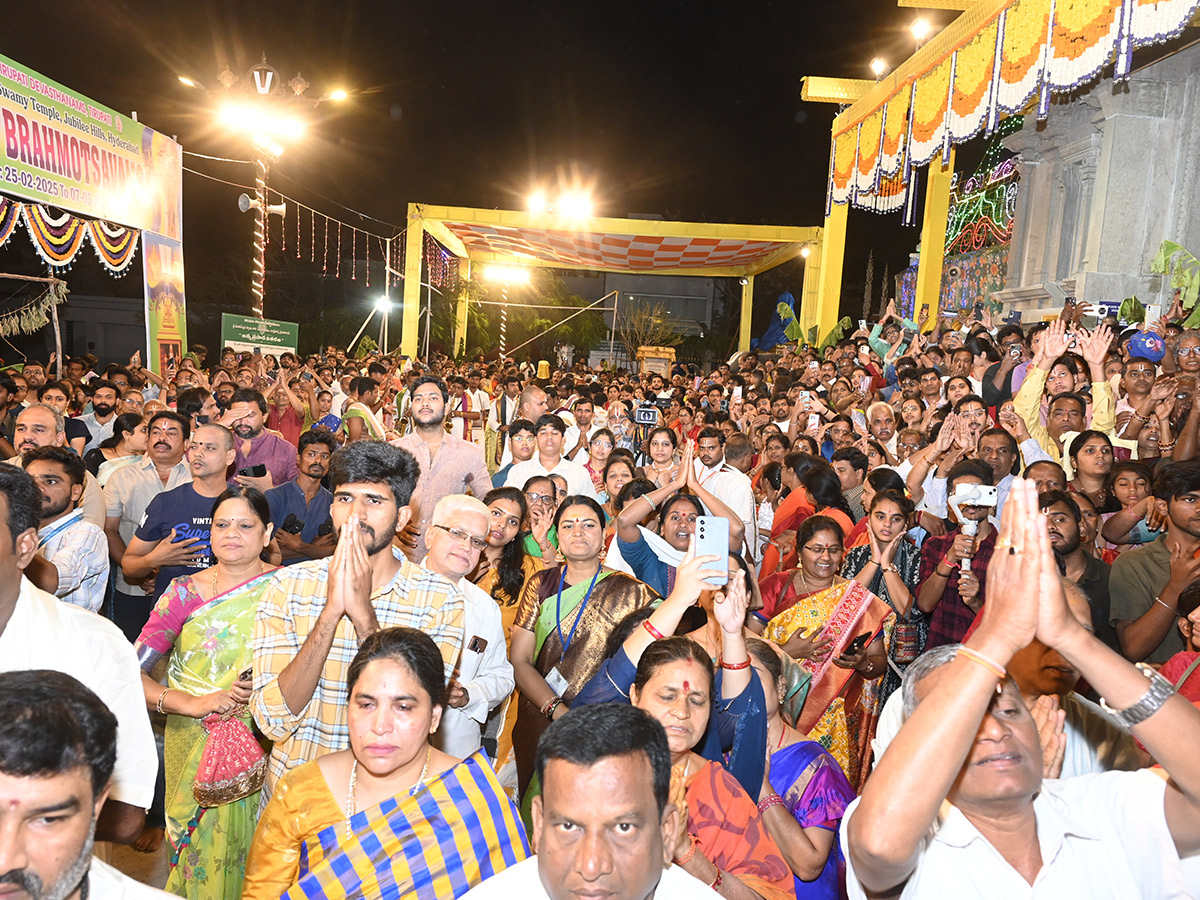 Brahmotsavam at TTD Temple Jubilee Hills11