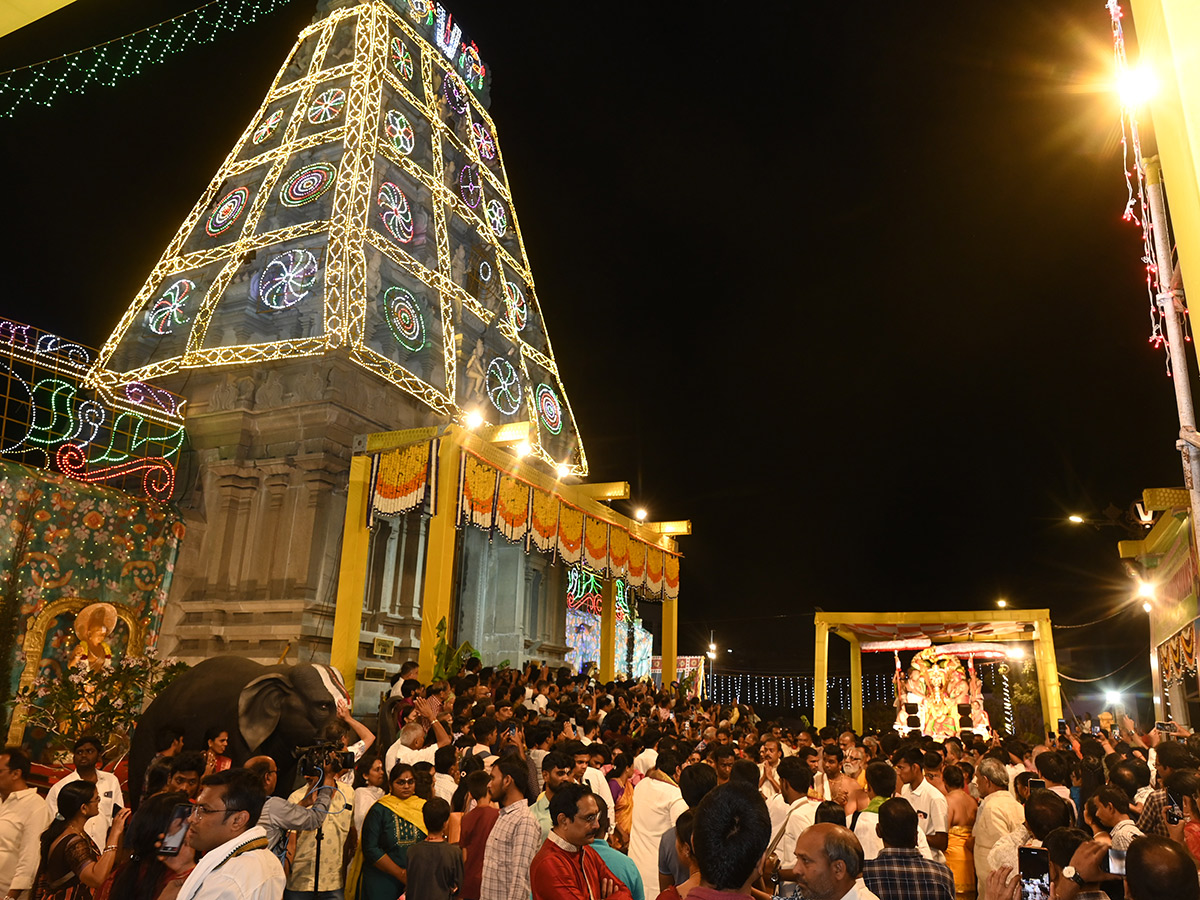 Brahmotsavam at TTD Temple Jubilee Hills5