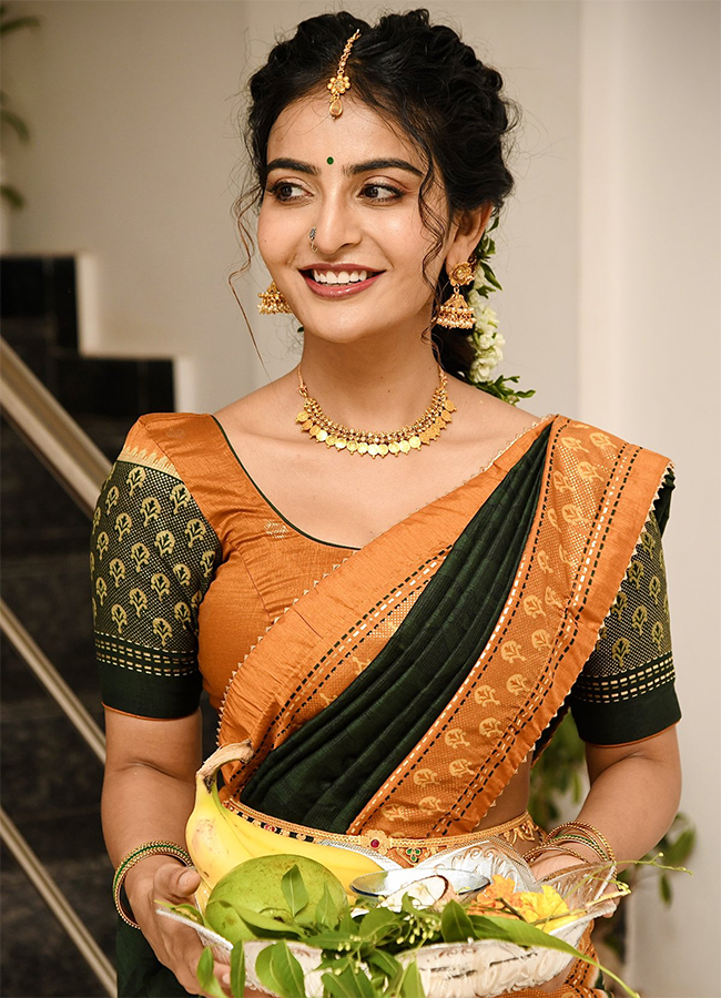 Actress Ananya Nagalla happy ugadi 202512