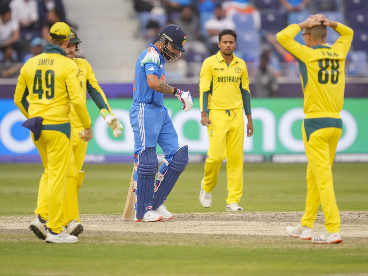 India defeat Australia with smashing 4 wicket win in first semifinal Photos8