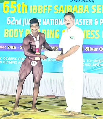 బాడీ బిల్డింగ్లో ప్రతిభ2