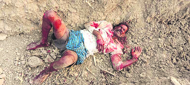 దాయాదుల మద్య భూ వివాదం2