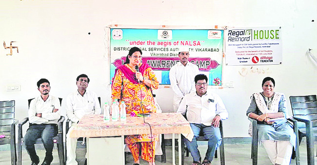 చట్టాలపై అవగాహన ఉండాలి
1