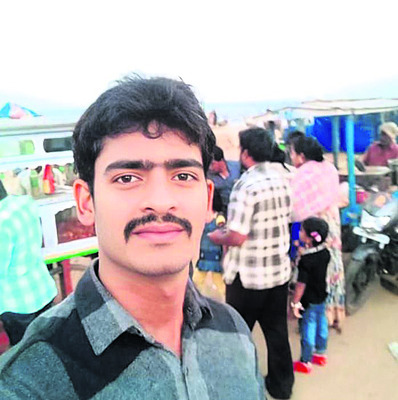 రోడ్డు ప్రమాదంలో  వ్యక్తికి గాయాలు   3