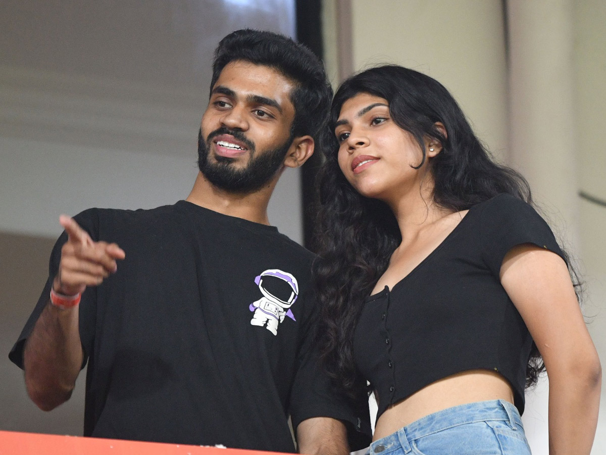 Celebrities In IPL Match at Hyderabad Uppal Cricket Stadium Photos30