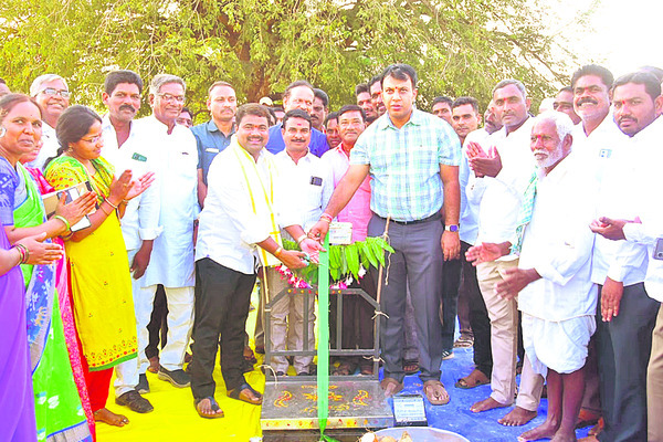 రైతుల సంక్షేమమే ధ్యేయం
2