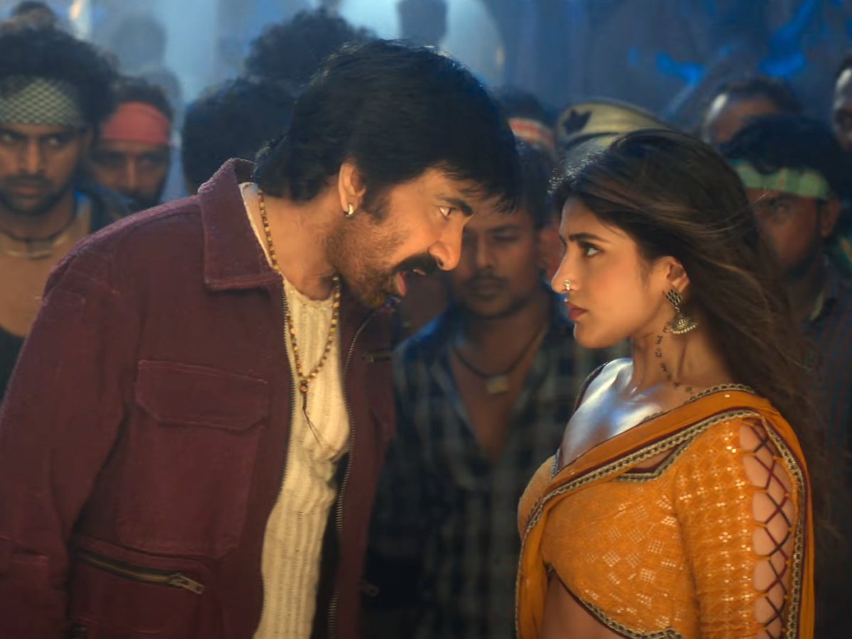 Mass Maharaja Ravi Teja's first song 'Tu Mera Lover' from the film 'Mass Jatara' released9