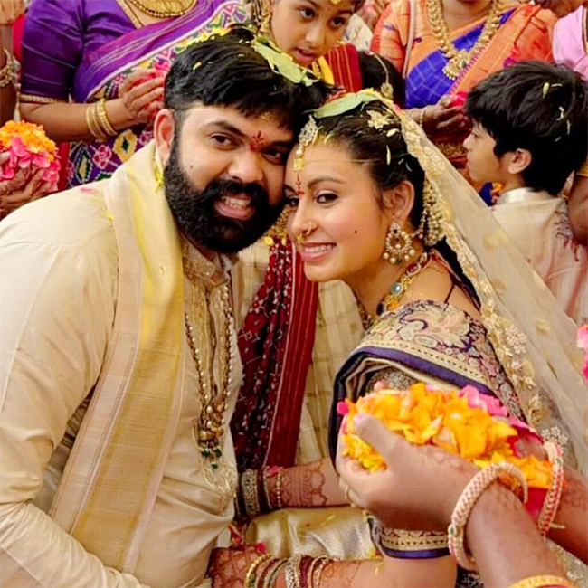 Tollywood Actress Abhinaya Wedding Photos Goes Viral15