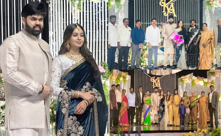 Actress Abhinaya Grand Wedding Reception Photos1