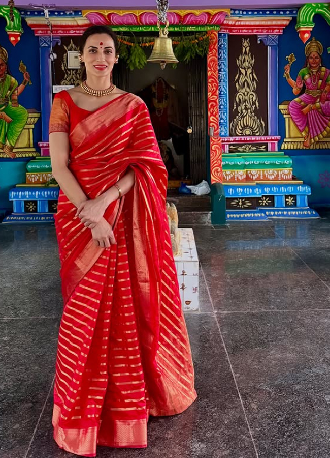 Chaitra Navratri Special Photos Of Shilpa Reddy At Pochamma Thalli Temple 6