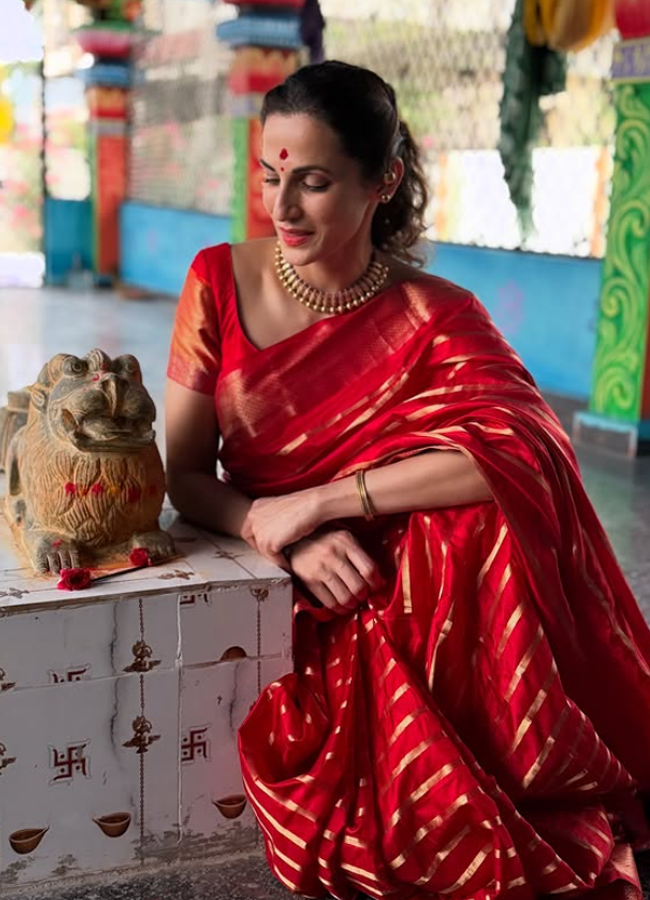 Chaitra Navratri Special Photos Of Shilpa Reddy At Pochamma Thalli Temple 2