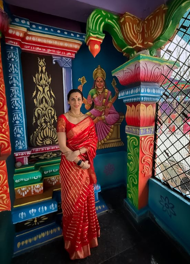Chaitra Navratri Special Photos Of Shilpa Reddy At Pochamma Thalli Temple 3