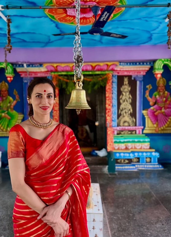 Chaitra Navratri Special Photos Of Shilpa Reddy At Pochamma Thalli Temple 5