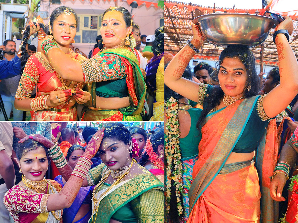 Transgenders Celebrating Sri Rama Navami At Vemulawada Photos1