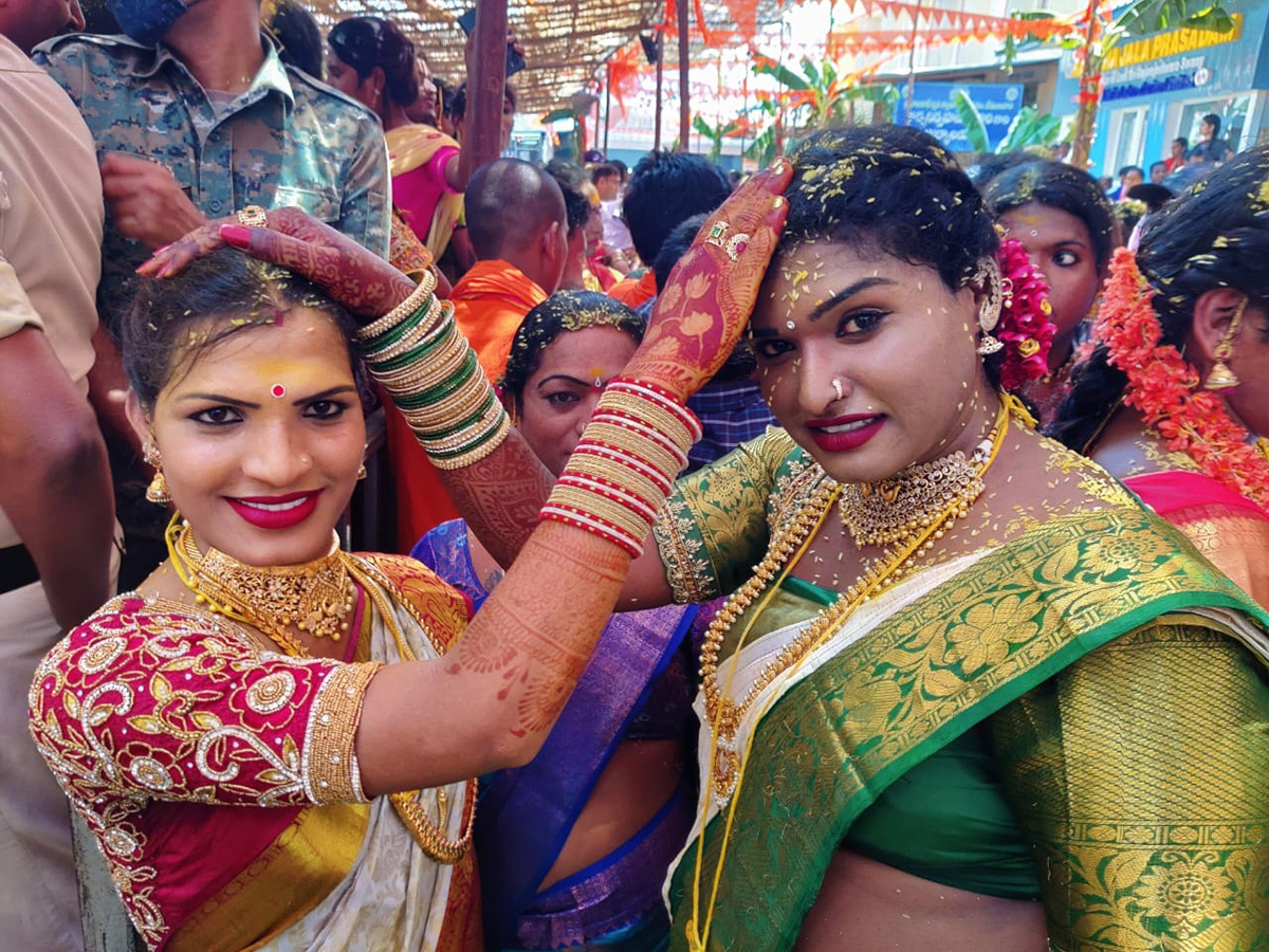 Transgenders Celebrating Sri Rama Navami At Vemulawada Photos5