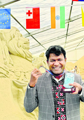 సుదర్శన్ పట్నాయక్కు ప్రతిష్టాత్మక అవార్డు 2