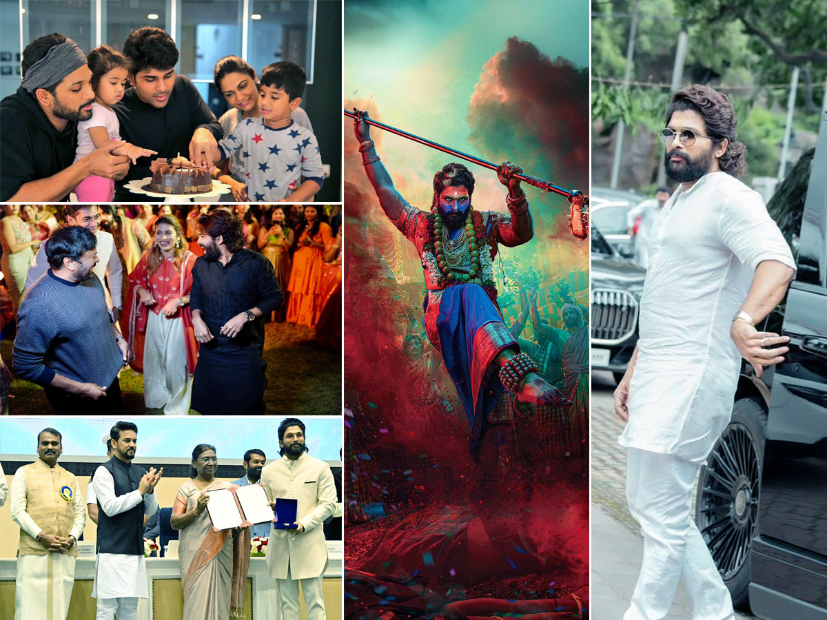 Icon Star Allu Arjun Birthday Special Photos Trending Now1