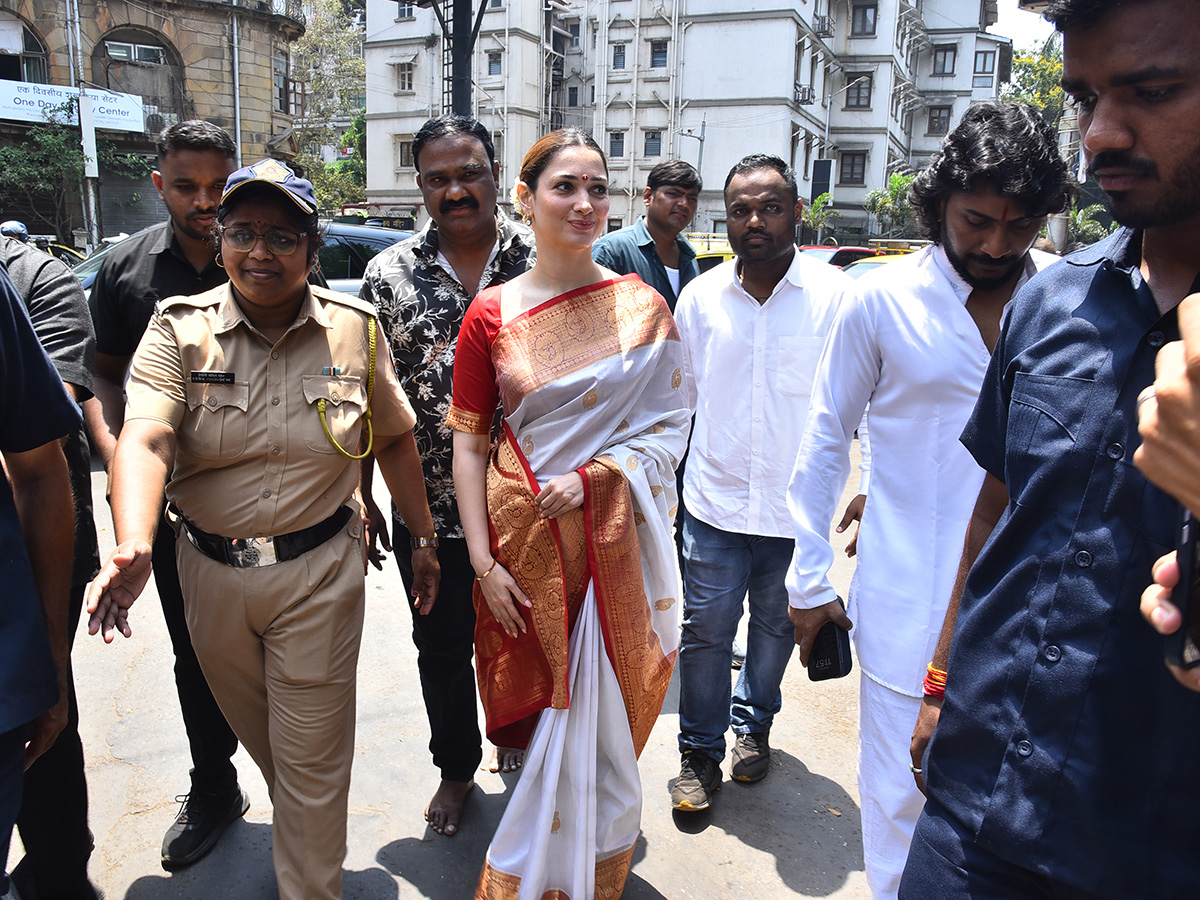 Odela 2 Movie Team Visited Babulnath Temple Mumbai9
