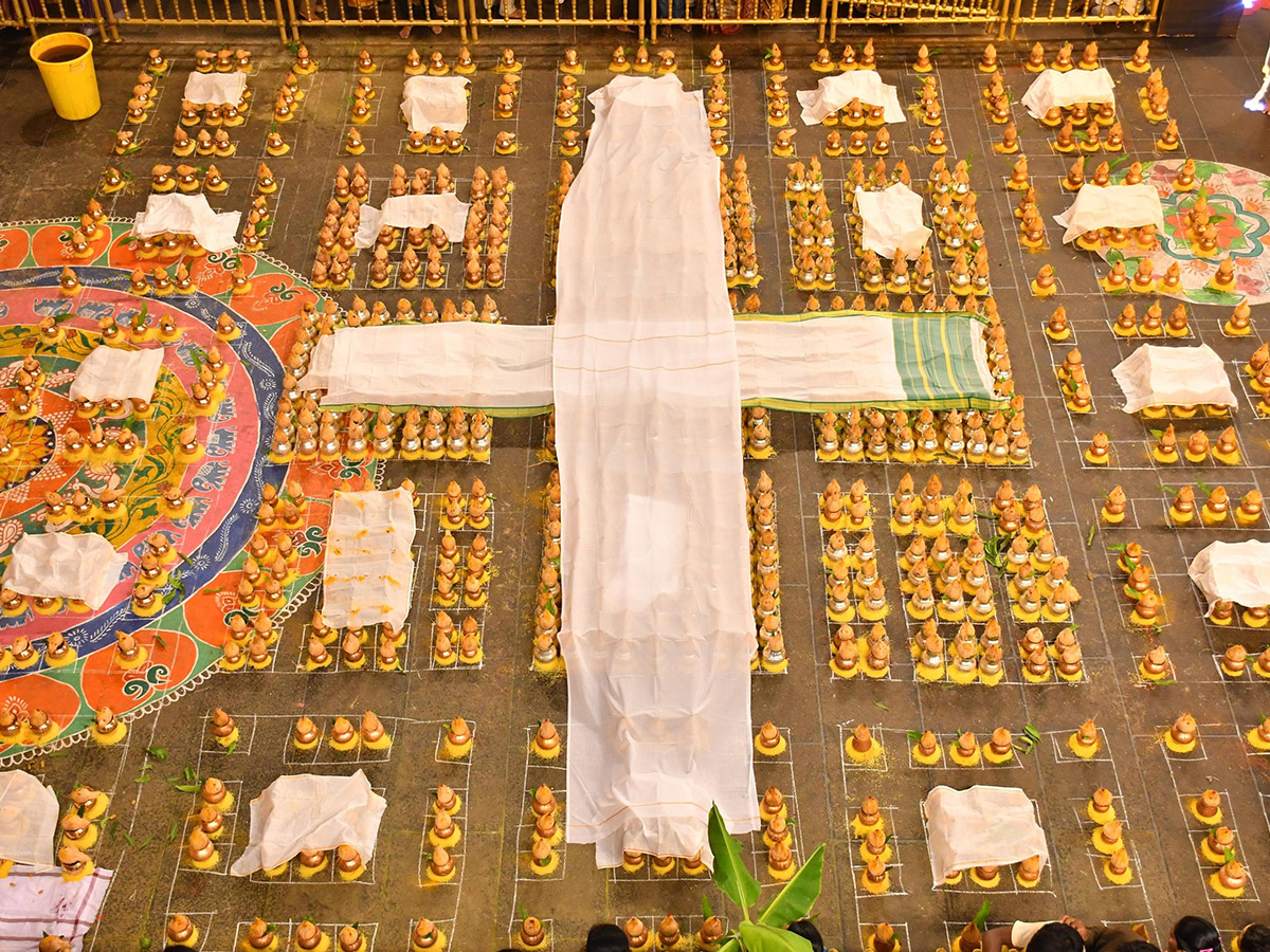 Giri Pradakshina In Yadagirigutta Sri Lakshmi Narasimha Swamy Temple6